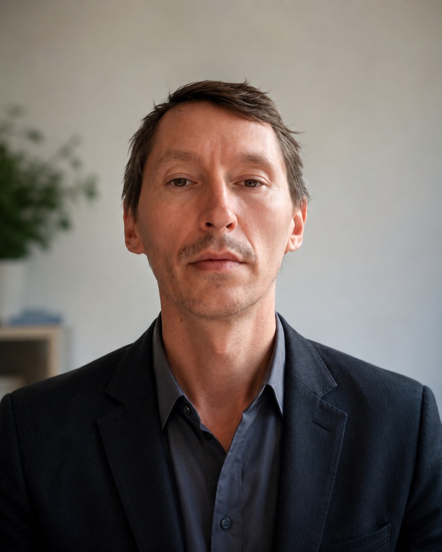 Wojciech Kozłowski — prowadzący prelekcje o technologii i kulturze cyfrowej
